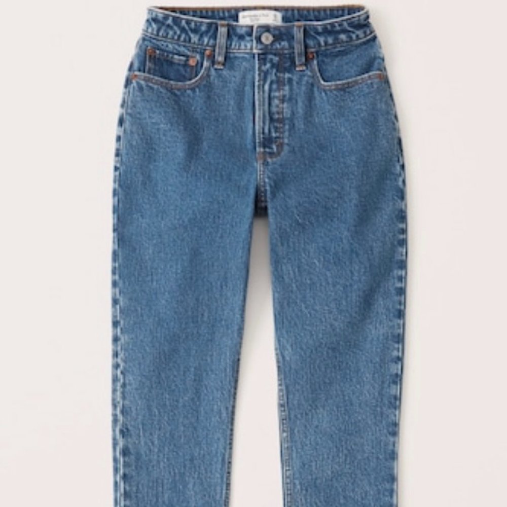 Abercrombie Curve Love Skinny High Rise Jeans - Size 8 Short